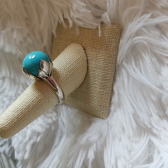 Sleeping Beauty Turquoise Ring - Picture 3 of 7